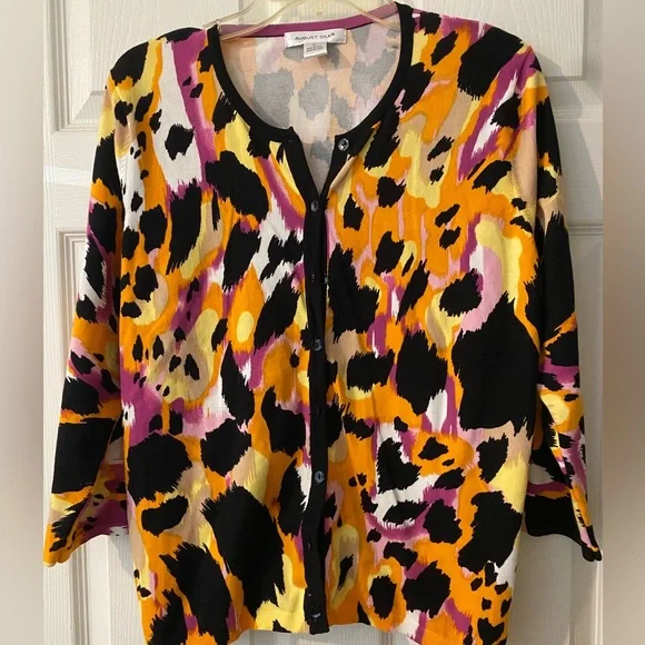 August Silk women’s top sz XL - Picture 1 of 5
